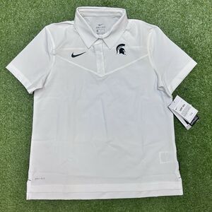 Nike Michigan State Spartans On-Field Sideline Coach Polo NWT Women’s Medium